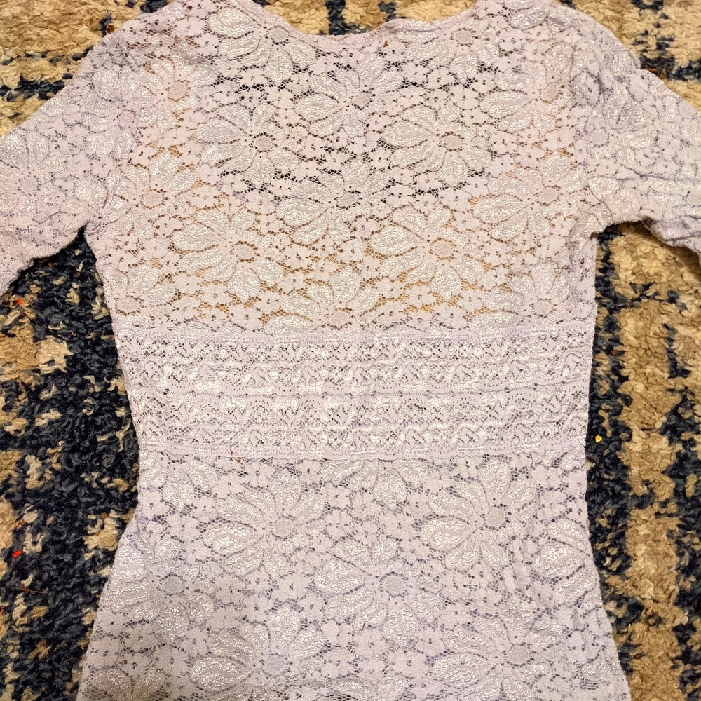 A bebe moda flower print shirt